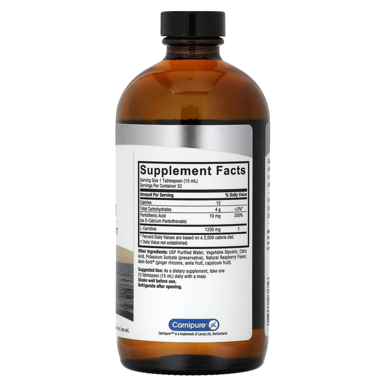 Nature's Answer, suyuq L-karnitin, 480 ml (16 suyuq untsiya) (26175) arzon