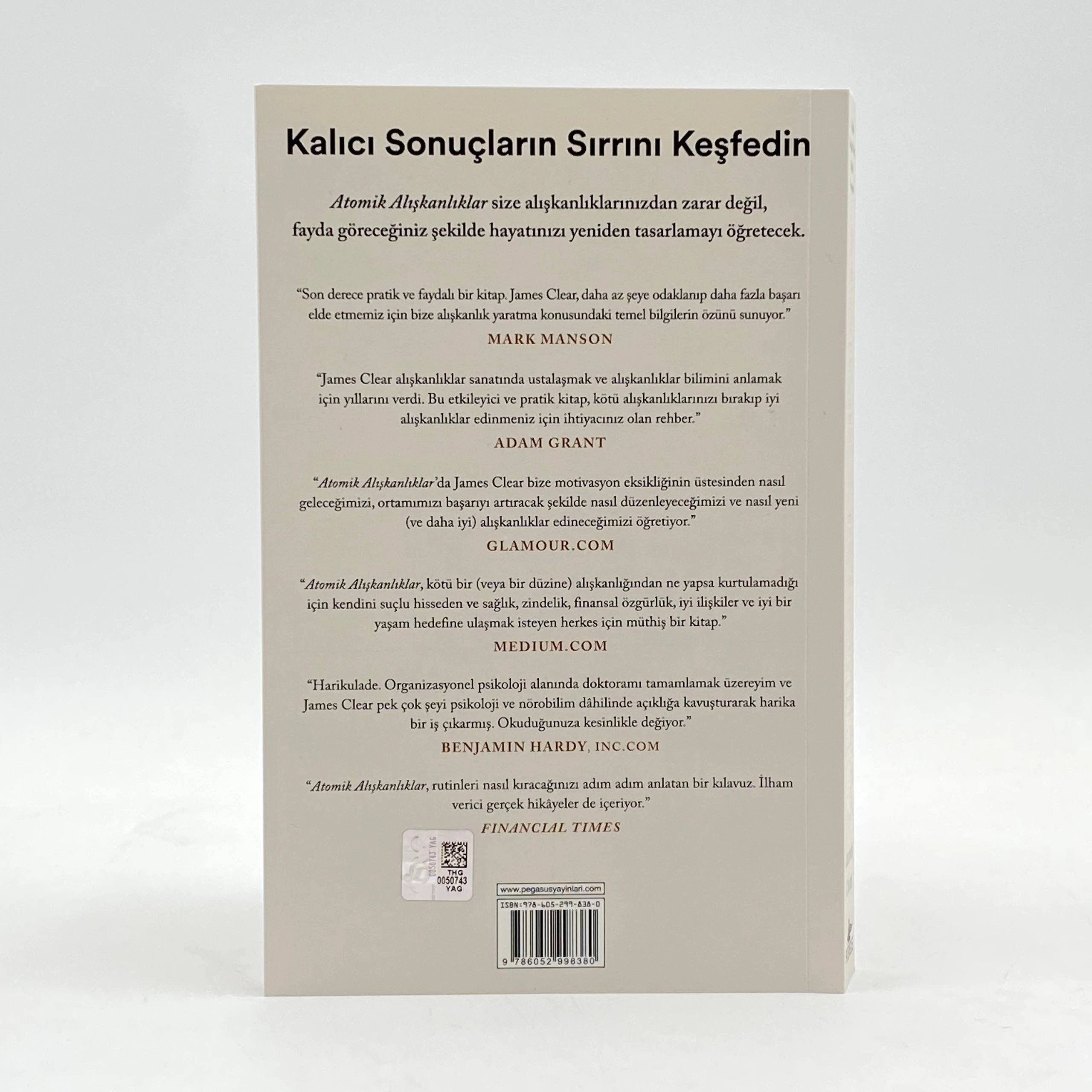 James Clear: Atomik Alıskanlıklar bo'lib to'lash