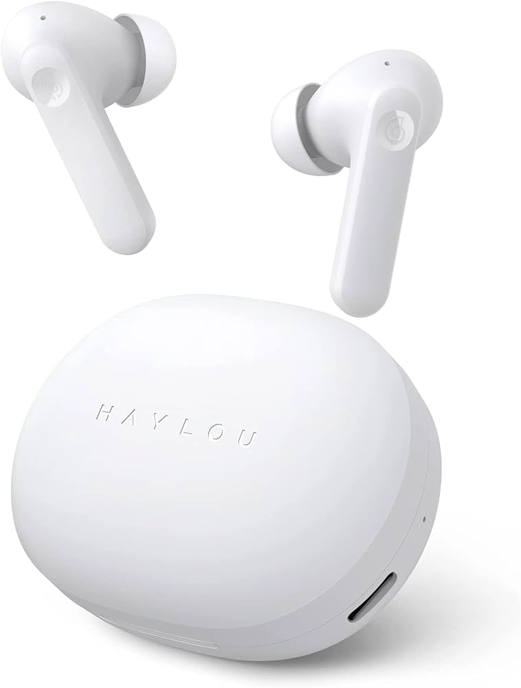 Haylou Moripods ANC oq simsiz Bluetooth eshitish vositasi O'zbekistonda