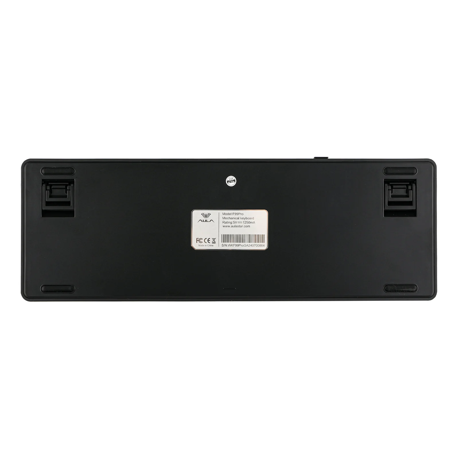 Simsiz mexanik klaviatura Aula F99 Pro , Black arzon