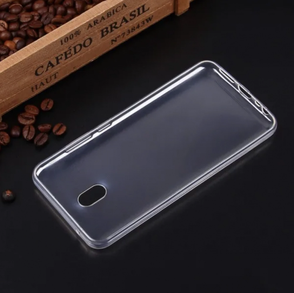 Чехол силиконовый для Xiaomi Redmi 8A, прозрачный купить