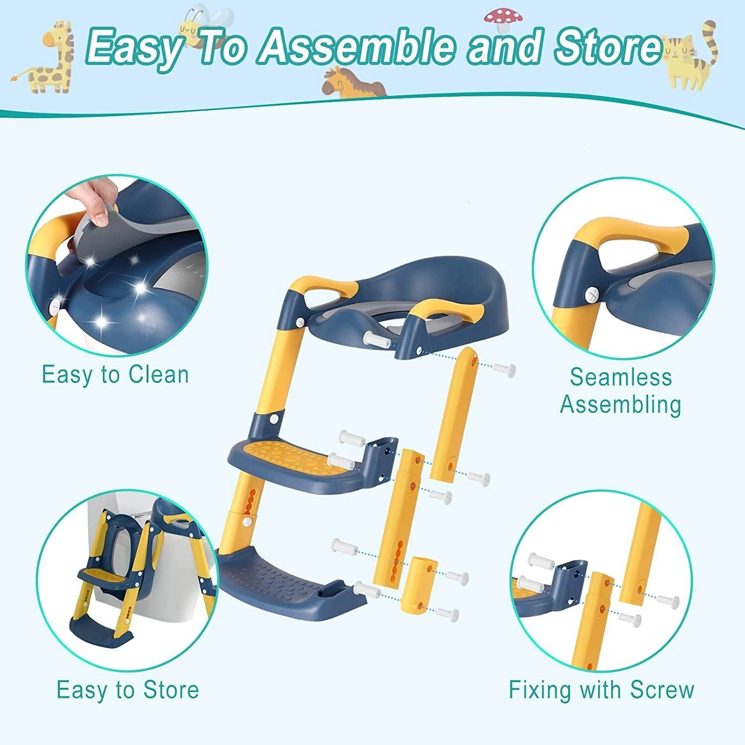 Hojatxona uchun bolalar o'rindig'i O'zbekistonda