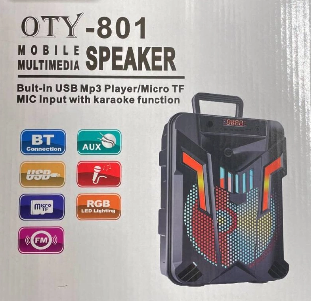 Беспроводная bluetooth колонка OTY-801 недорого