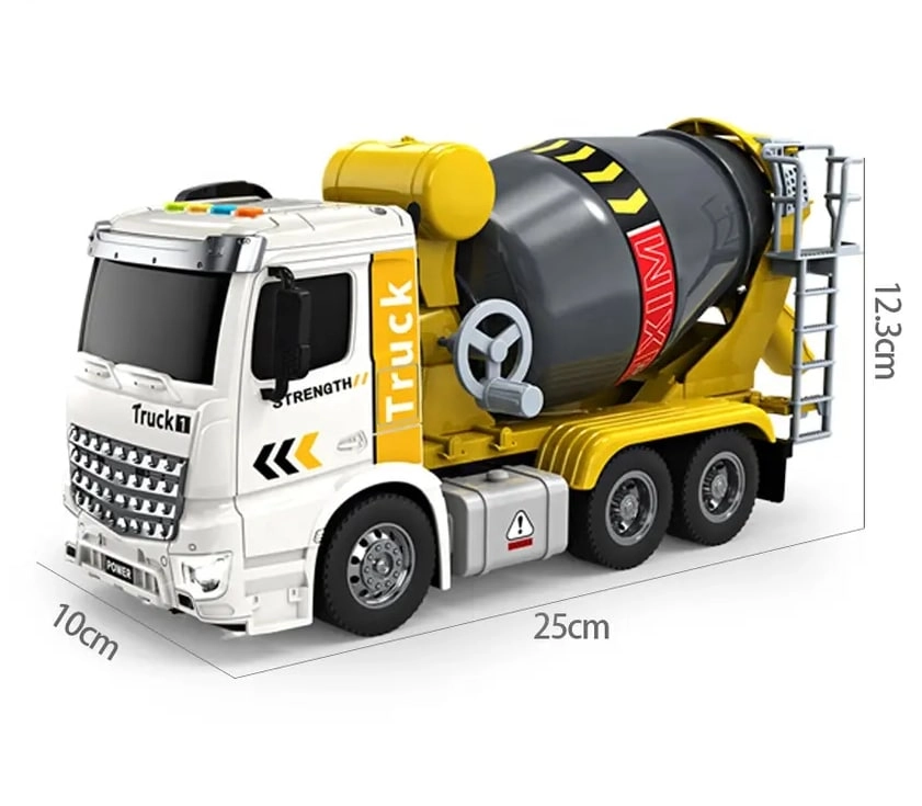 Игрушечная машина - Inertai Truck бетономешалка желтый купить