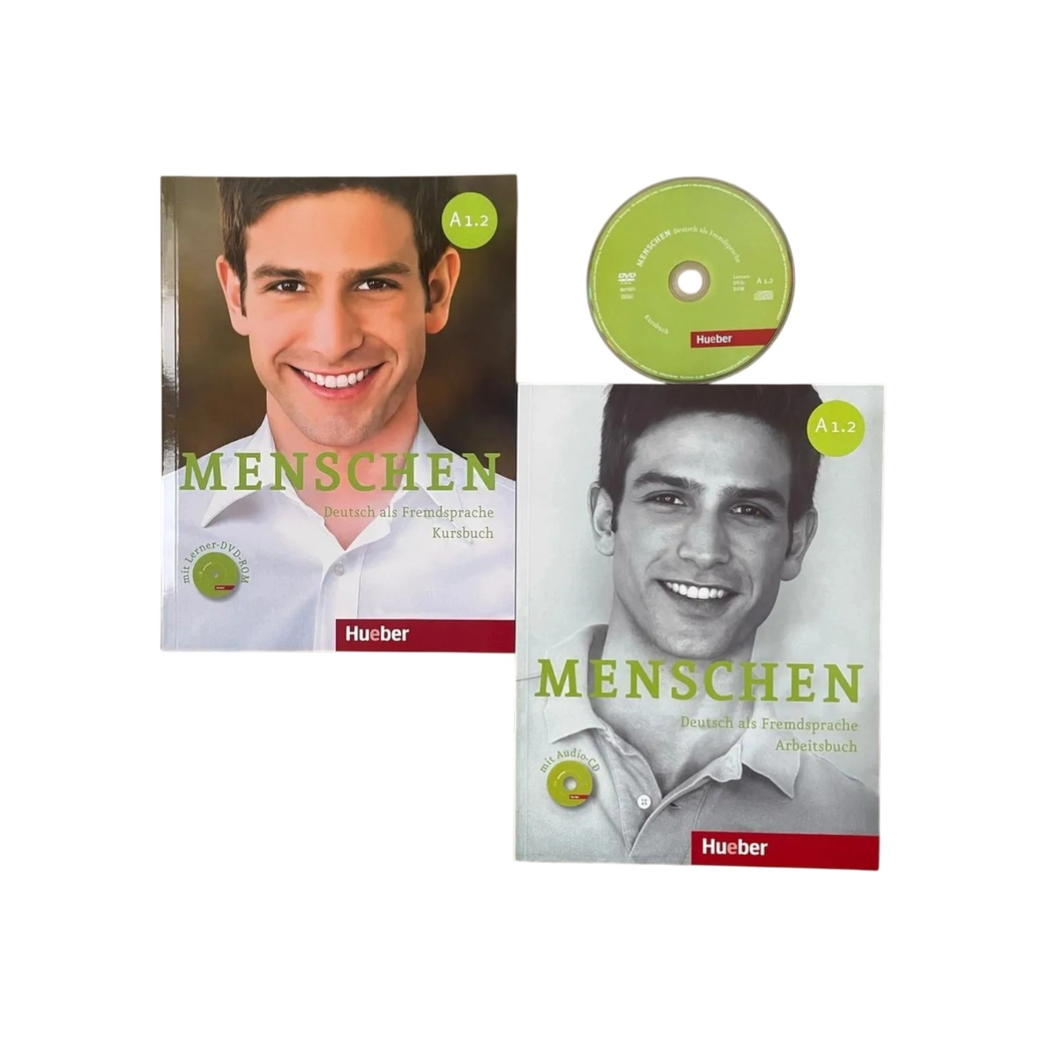 Menschen A1.2. Полный комплект: учебник + рабочая тетрадь + диск купить