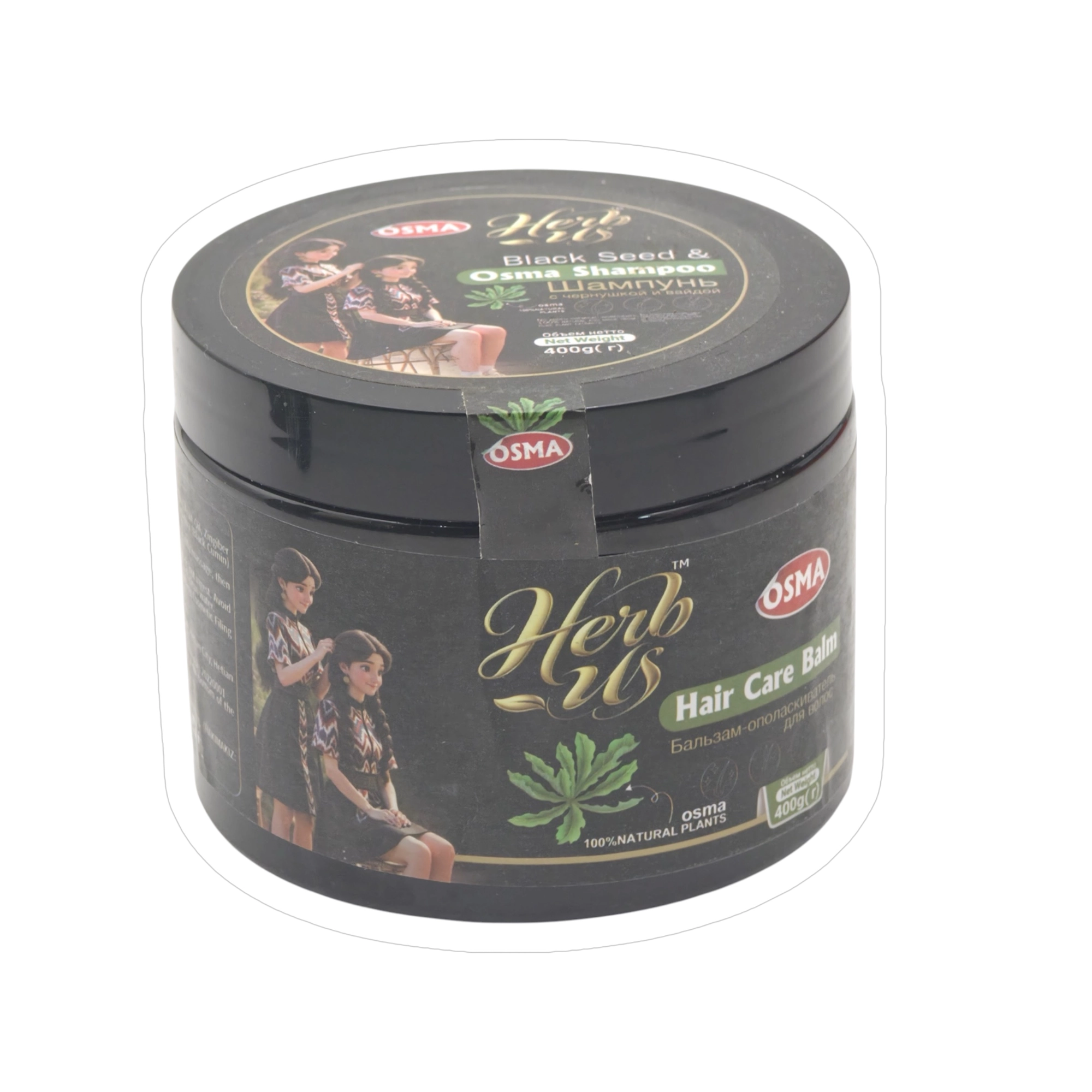 OSMA Herbal Hair Care Balm soch uchun balzam-konditsioneri, 400 g sotib olish