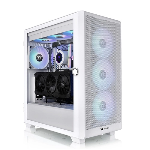 Thermaltake S250 TG ARGB CA-1Y6-00M6WN-00 kompyuter korpusi Snow sotib olish