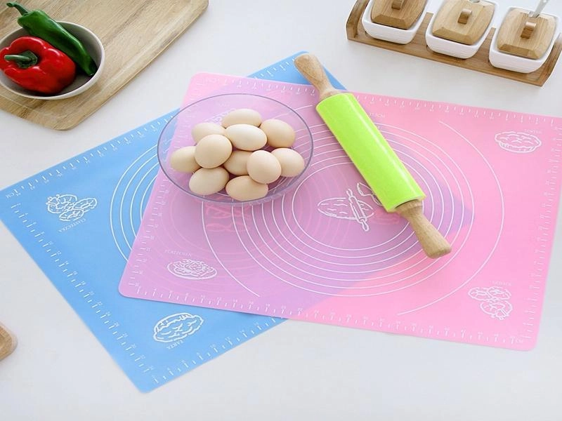 Silikon gilamcha 45x65 sm (moviy, pushti, yashil) arzon