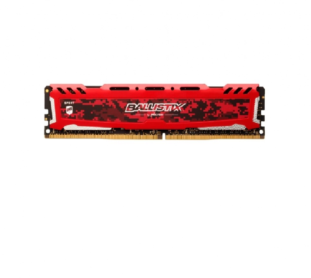 Crucial DDR4 8GB 3000mhz Ballistix Sport LT Red CL15 AES tezkor xotirasi sotib olish