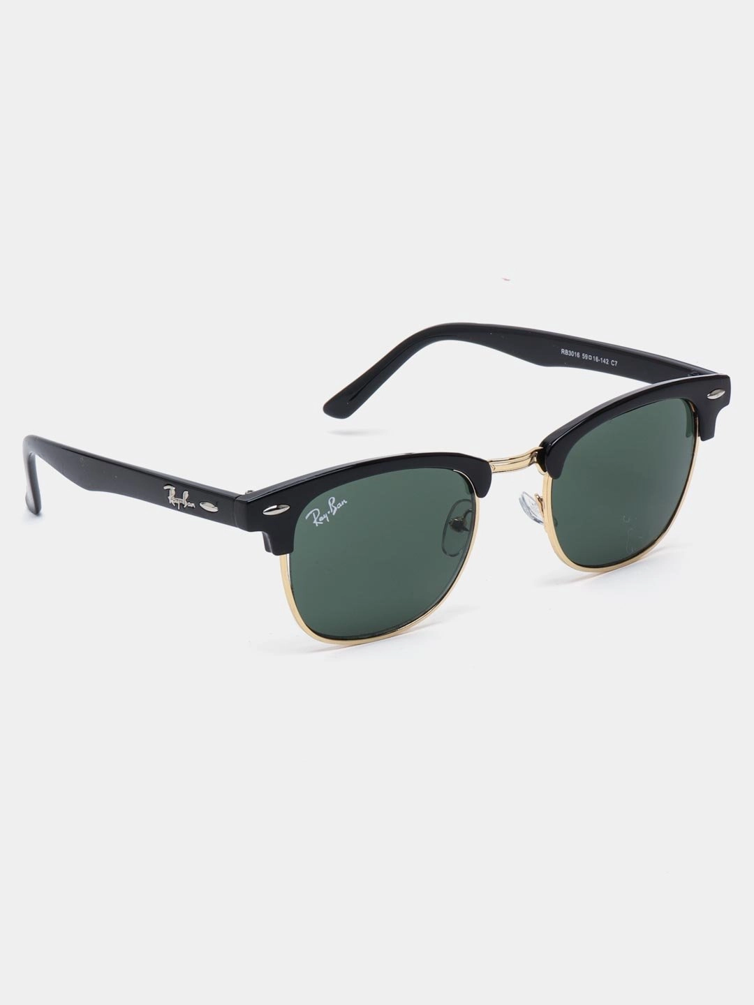 Мужские солнцезащитные очки Ray-Ban зелёные купить