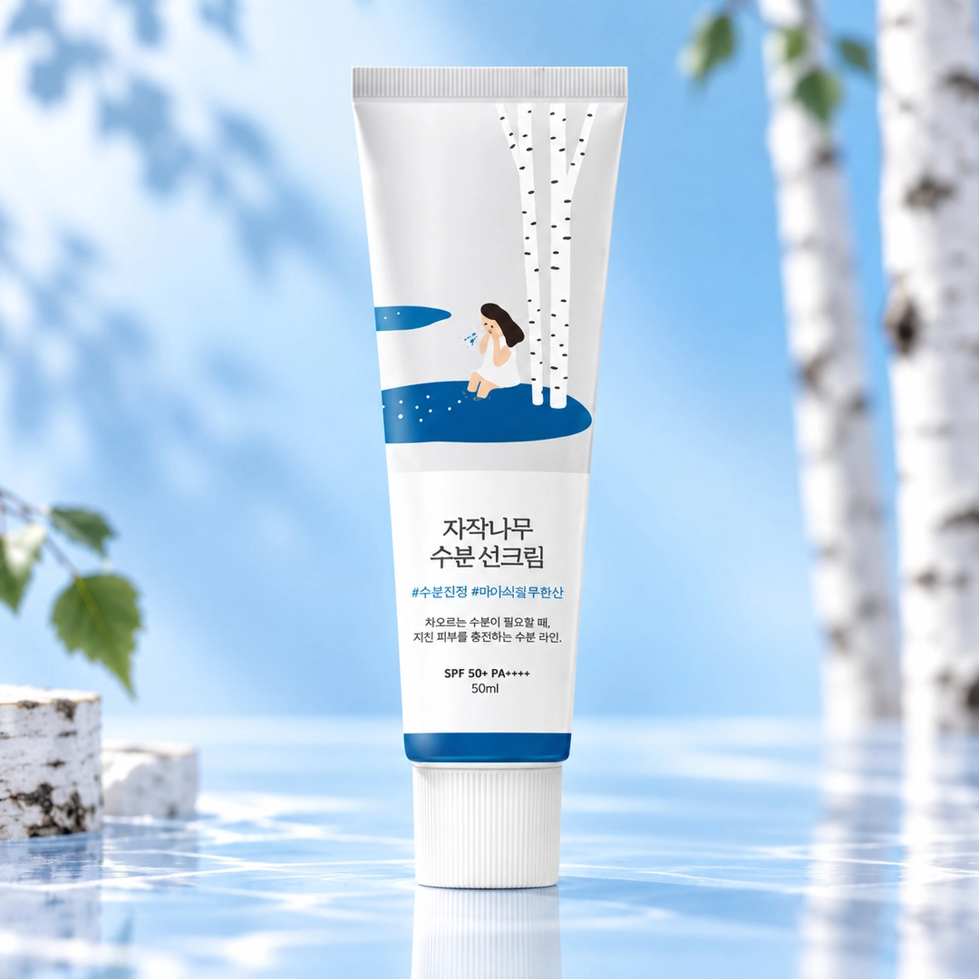 Round Lab Birch Juice Moisturizing quyoshdan himoya kremi SPF50+ PA++++, 50 ml O'zbekistonda