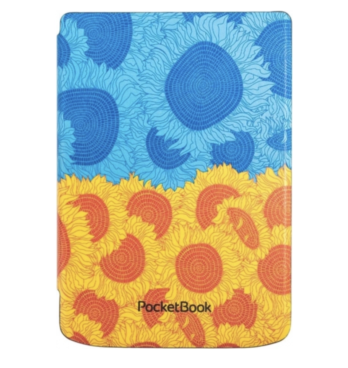 Chexol PocketBook 629_634 Shell, Sunflower print sotib olish