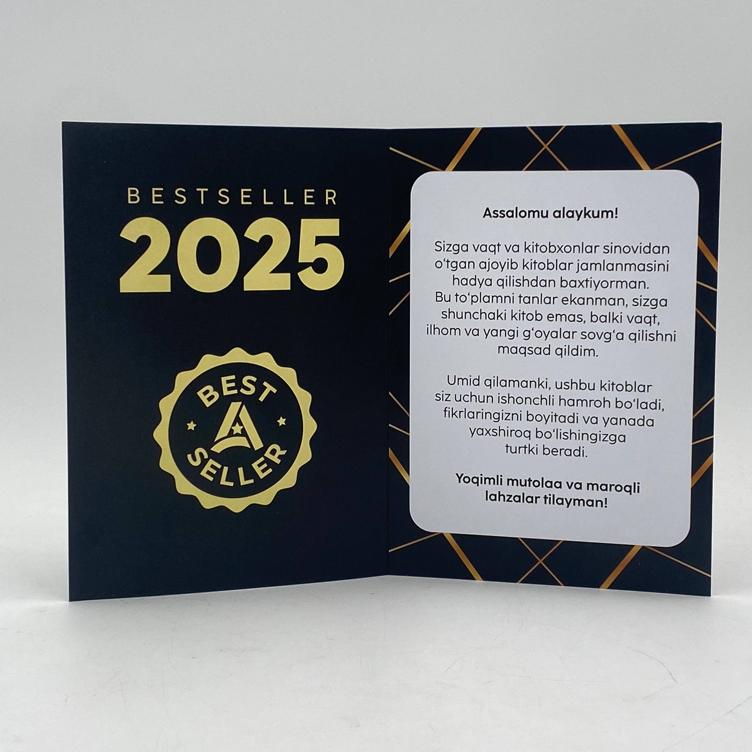 2025 bestseller sovg'a xati O'zbekistonda