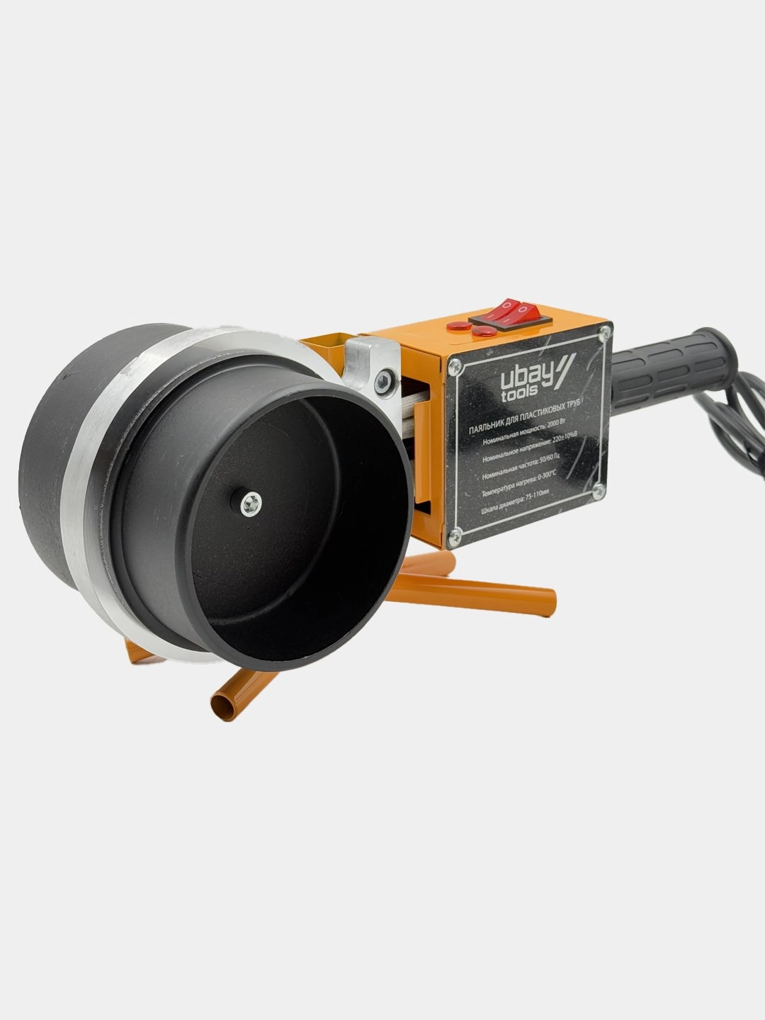 Plastik quvurlarni payvandlash apparati UBAY UB-110 75–110 mm 2000 Vt (1-2643) arzon