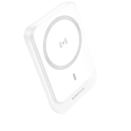 Внешний аккумулятор Powerbank с беспроводной зарядкой Borofone BJ63A 10000мАч white - фото №1 Внешний аккумулятор Powerbank с беспроводной зарядкой Borofone BJ63A 10000мАч white купить
