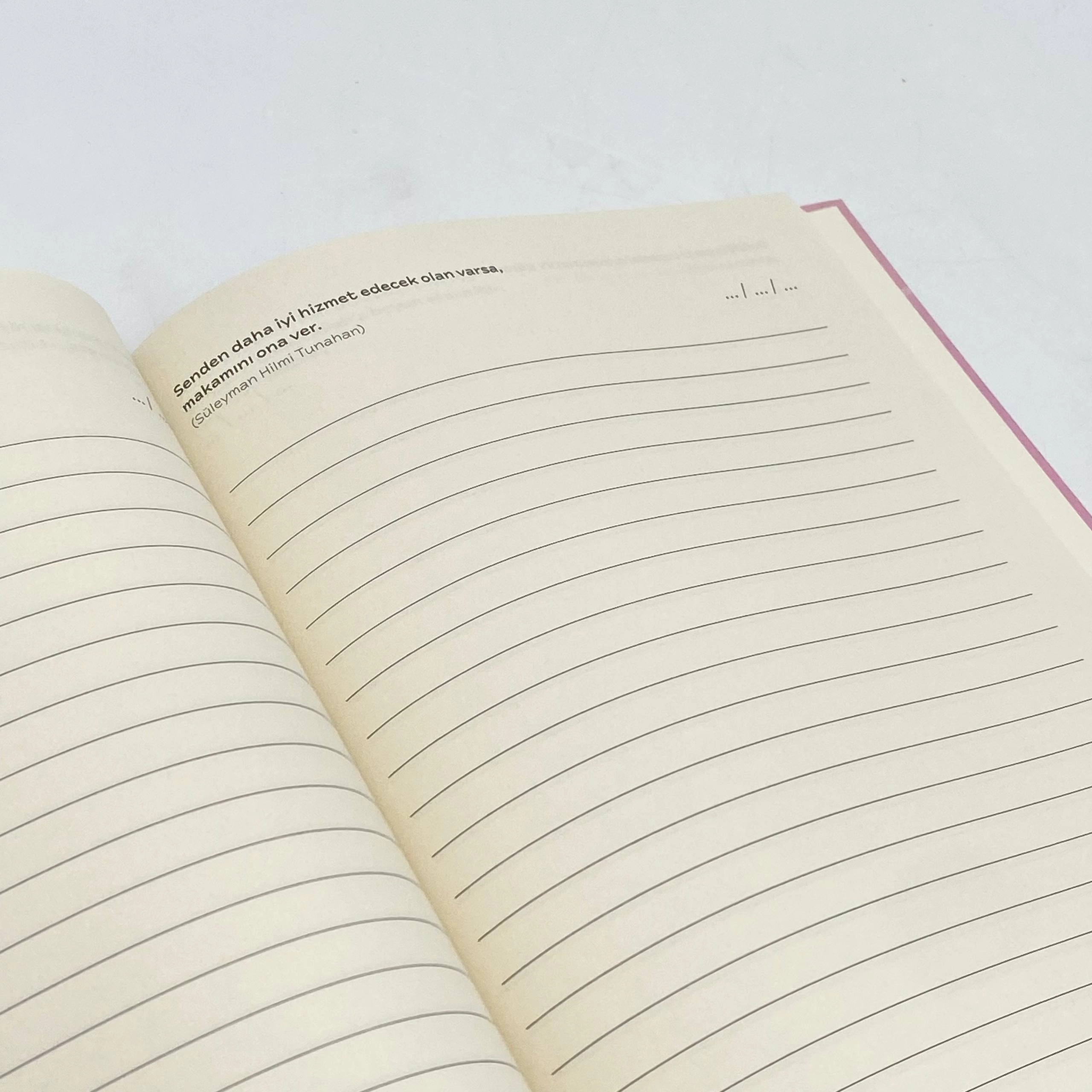 Kalbim Dua İstiyor Özel Tasarımlı Huzur Ajandası onlayn