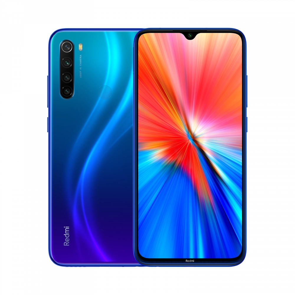 Смартфон Xiaomi Redmi Note 8 4/64GB Neptune Blue (Global Version, 2021 year) - фото №1 Смартфон Xiaomi Redmi Note 8 4/64GB Neptune Blue (Global Version, 2021 year) купить