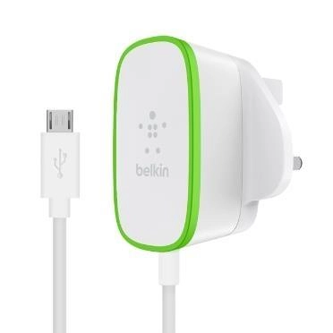 Belkin Home Charger (12W) USB 2.4A, MicroUSB 1.8m, white quvvatlash uskunasi sotib olish