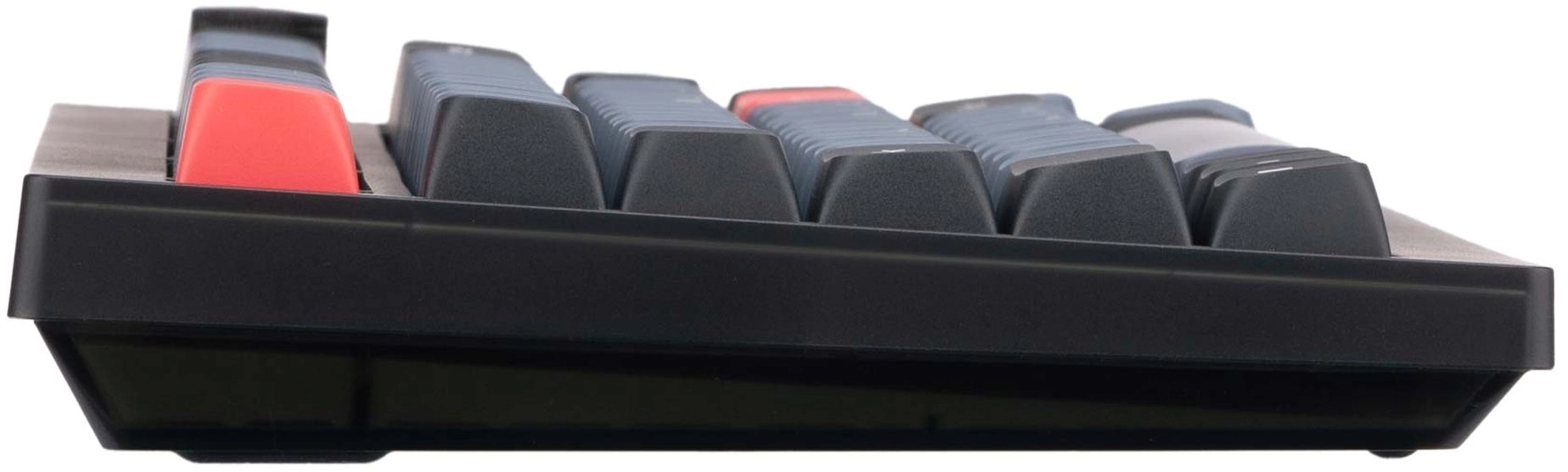 Клавиатура Keychron V1 84 Key QMK Gateron G PRO Brown Hot-Swap RGB Knob Frosted Black narxi