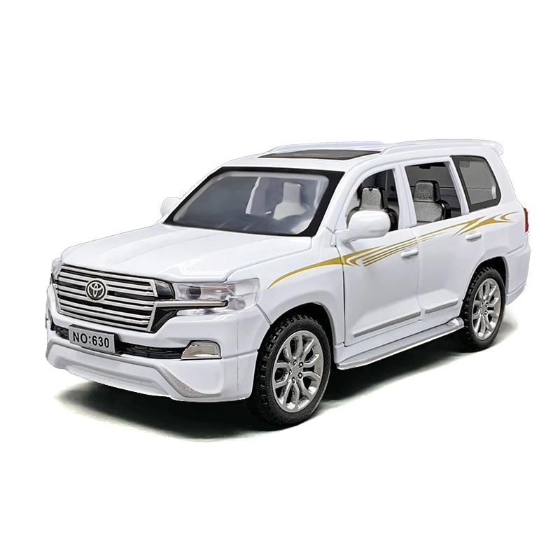 Игрушечная машина модель - Toyota Land Cruiser белый недорого