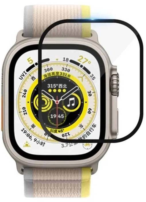 Green lion Ultra Pro HD Glass Shisha-Apple Watch 49 mm himoya g‘ilofi sotib olish