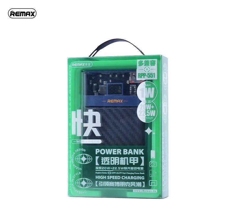 Remax RPP-551 10000mAh tashqi akkumulyatori arzon
