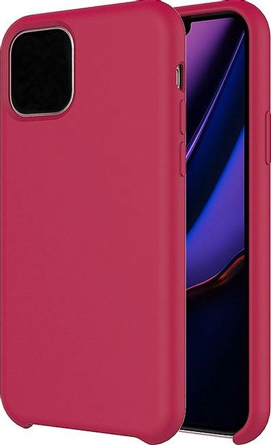 Чехол Silicone cover для Samsung Galaxy A40, малиновый купить