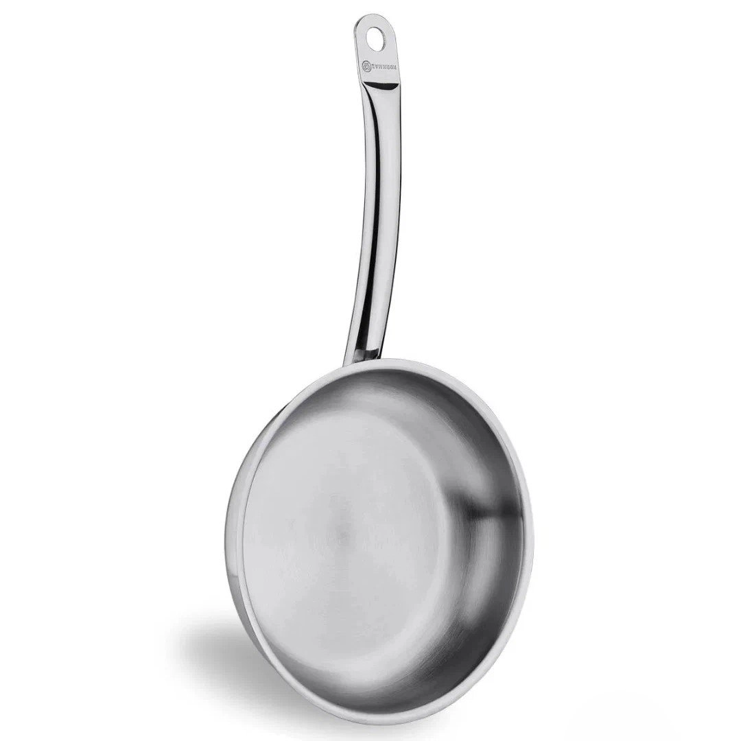 Korkmaz Proline 28 sm 2.7 l, zanglamaydigan po‘lat, ko‘p qatlamli kapsulali taglik, sous tovasi (A1154) , Silver onlayn