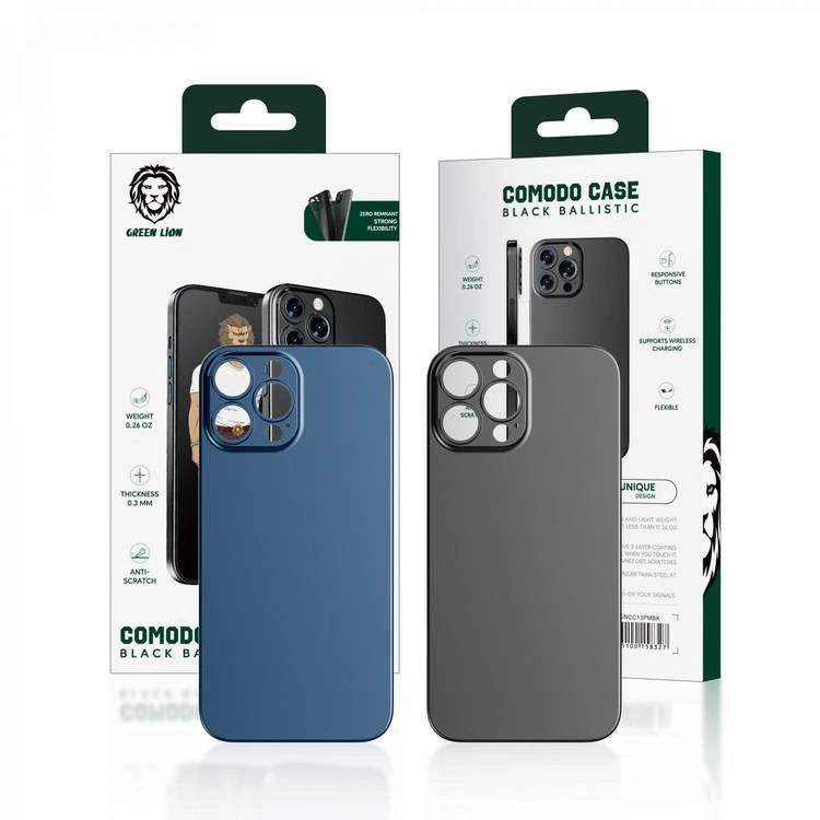 Чехол Green Lion Comodo для iPhone 13 Pro синий недорого