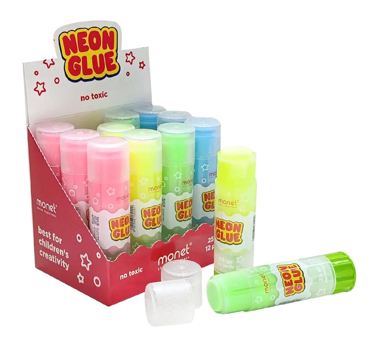 Yelim tayoqchasi 25gr, rangi Neon sotib olish