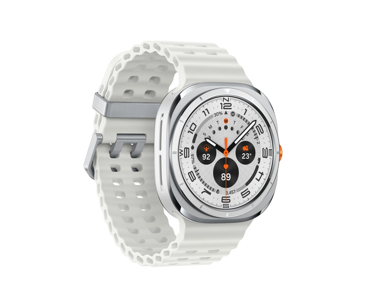 Samsung Galaxy Watch Ultra 47mm Titanium White aqlli soati O'zbekistonda