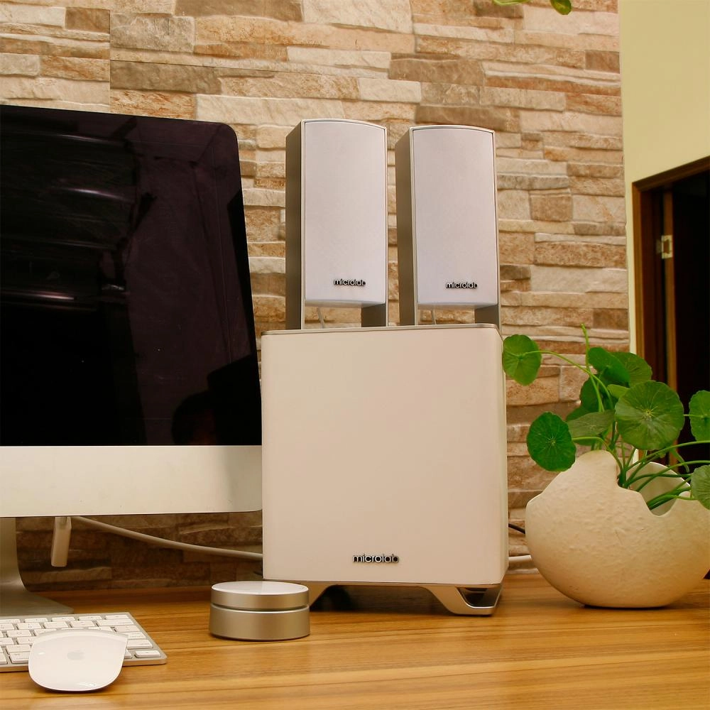 Microlab M-600BT White kompyuter akustikasi bo'lib to'lash