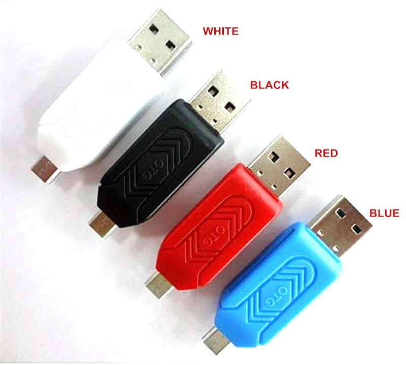 OTG Card Reader 4x1 USB 2,0 USB fleshkasi arzon