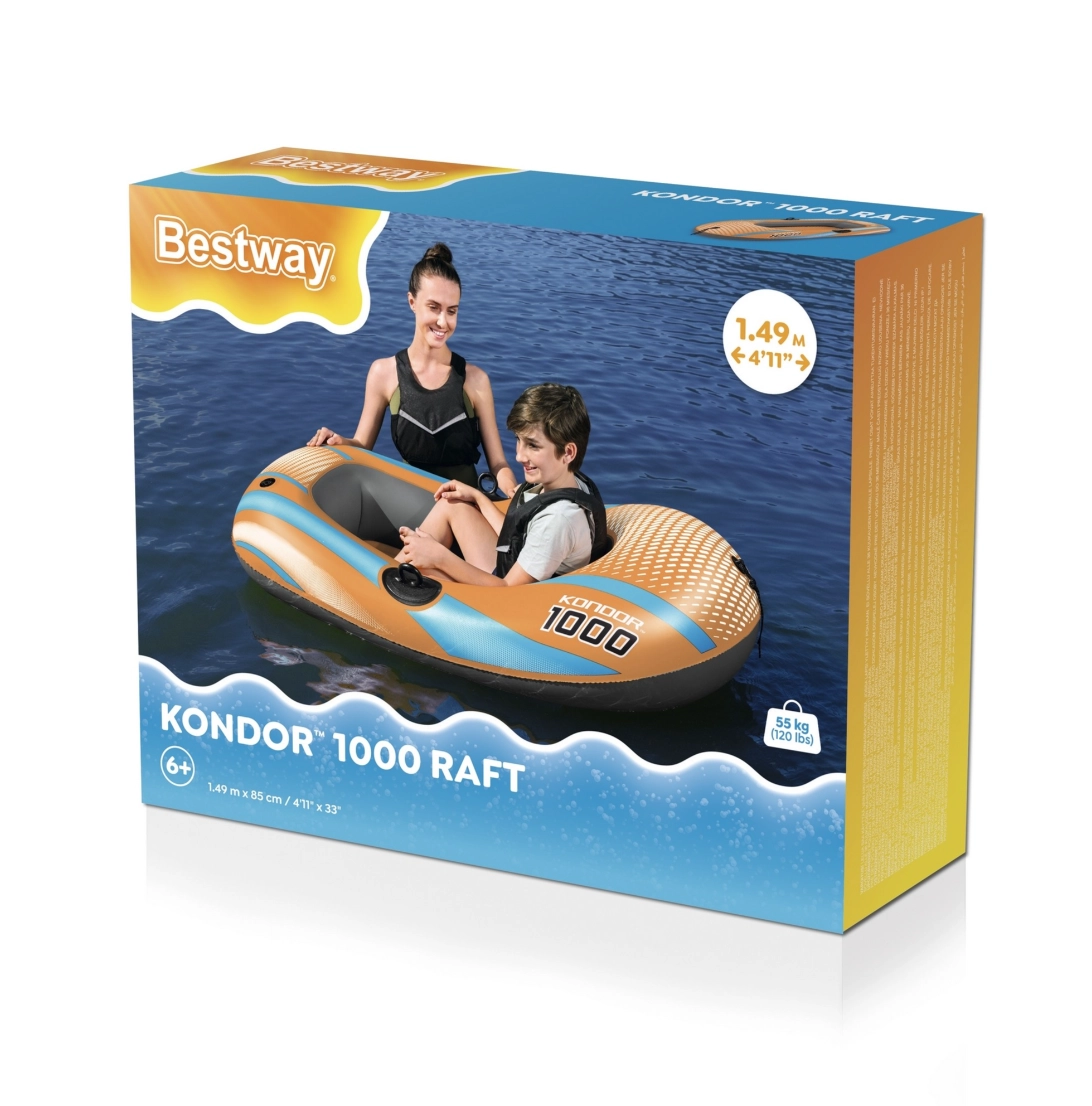Shishiriladigan qayiq Bestway Kondor 1000 onlayn