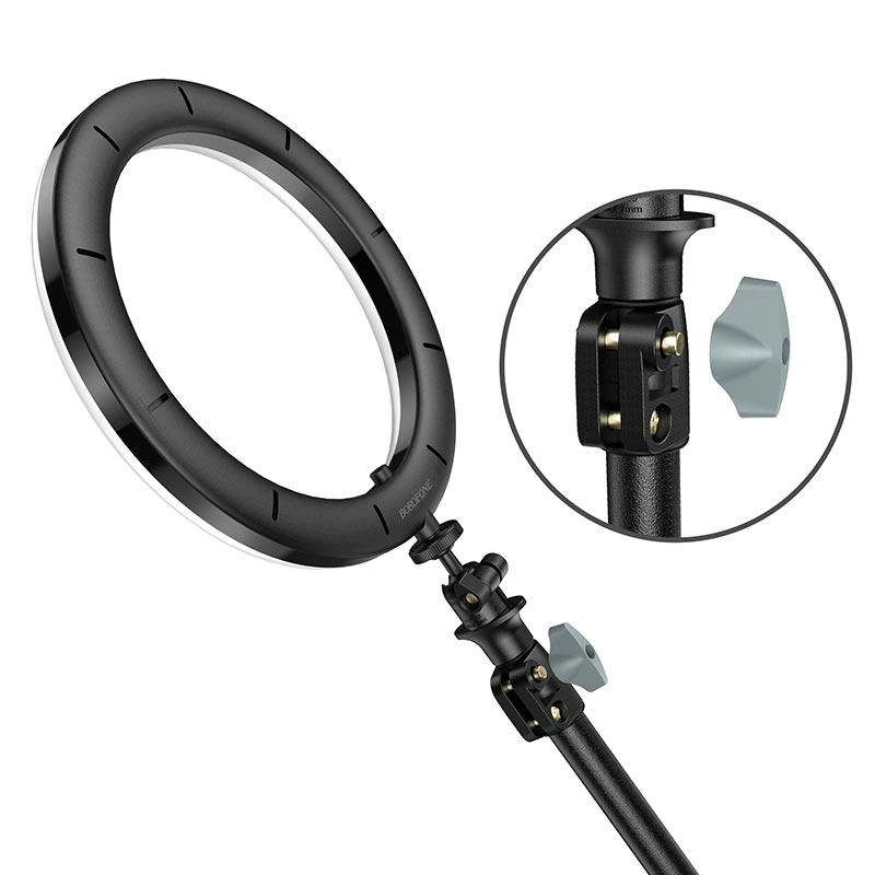 Кольцевая лампа 26 см + Штатив Borofone BH30 Soarer недорого