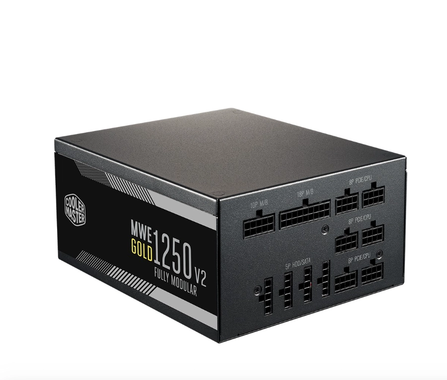 Quvvat bloki Fonte Cooler Master MWE Gold V2 1250W, 80 Plus Gold O'zbekistonda
