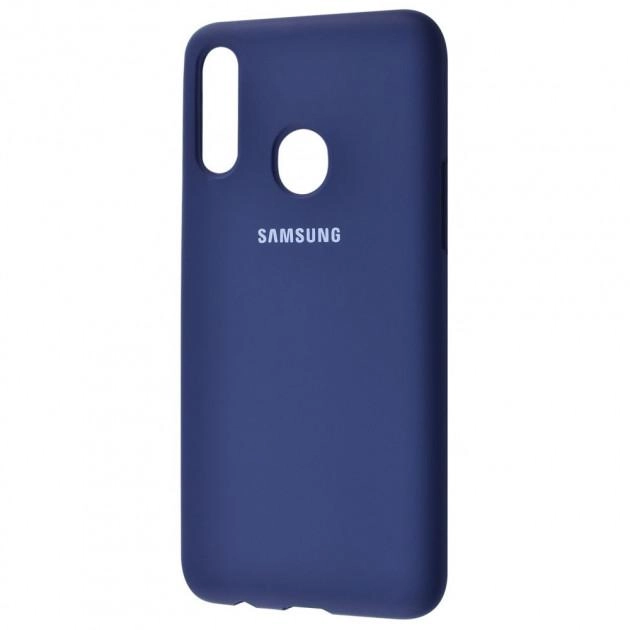 Samsung Galaxy A20S uchun cover g‘ilofi, to‘q ko‘k sotib olish