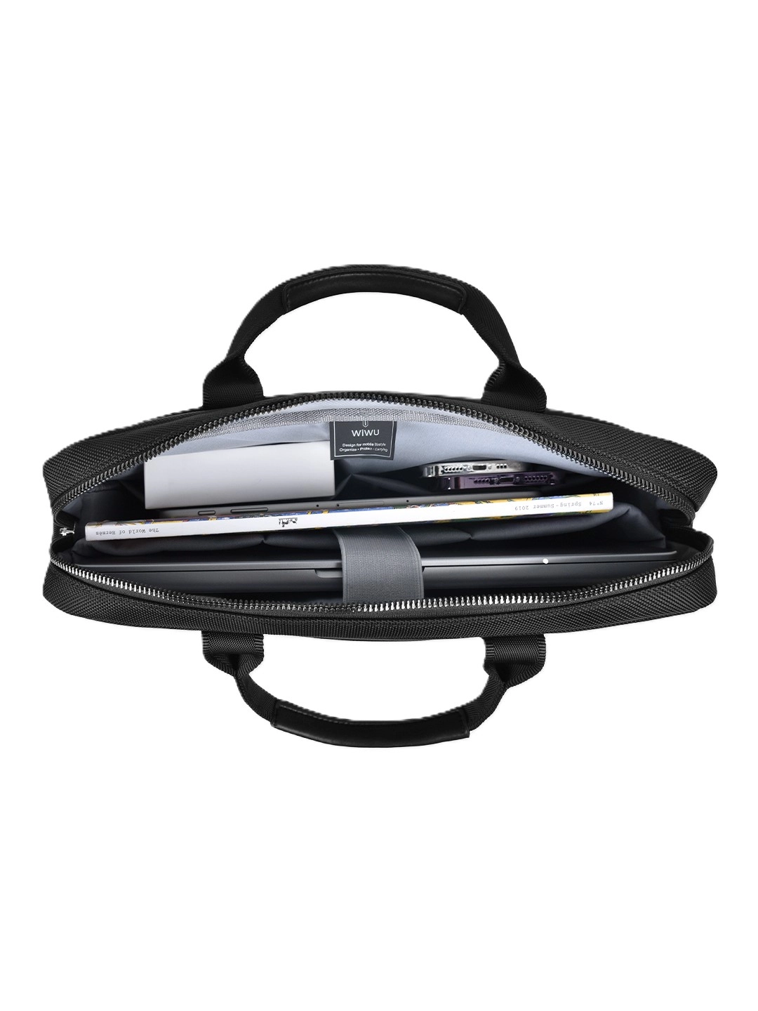 WIWU 15.6'' Hali Layer Bag noutbuk sumkasi , Black arzon