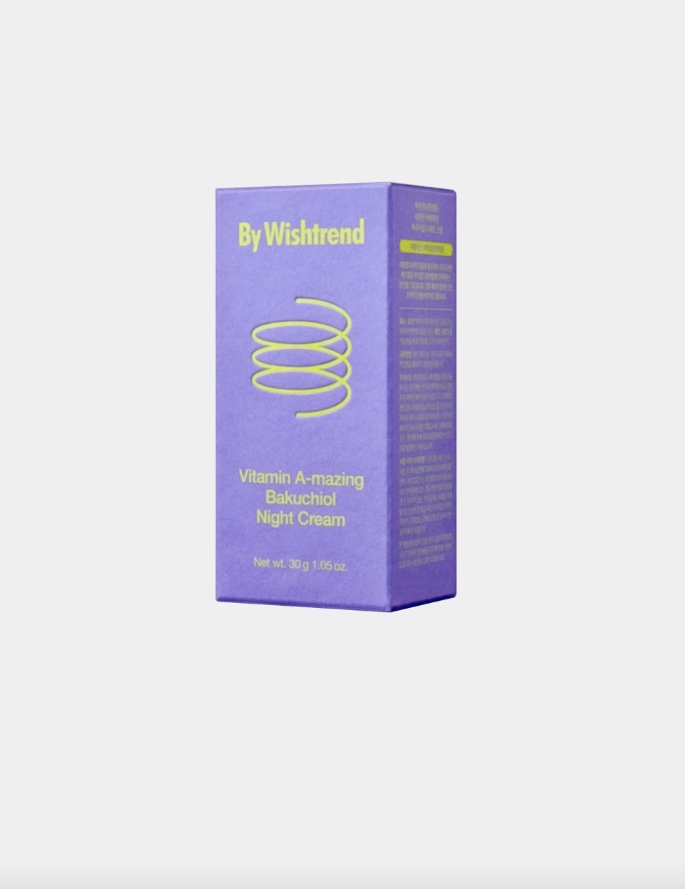 Kecha yuz kremi By Wishtrend Night Cream Vitamin A-mazing Bakuchiol, 30 g arzon