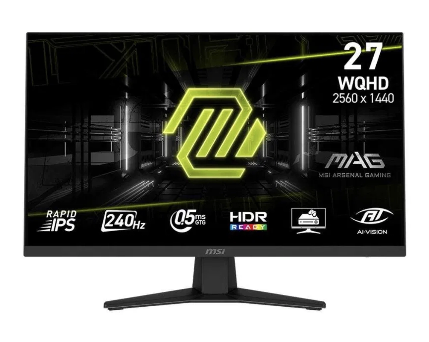 MSI MAG 274QF X24 27'' 240Hz Rapid IPS monitori, Black sotib olish