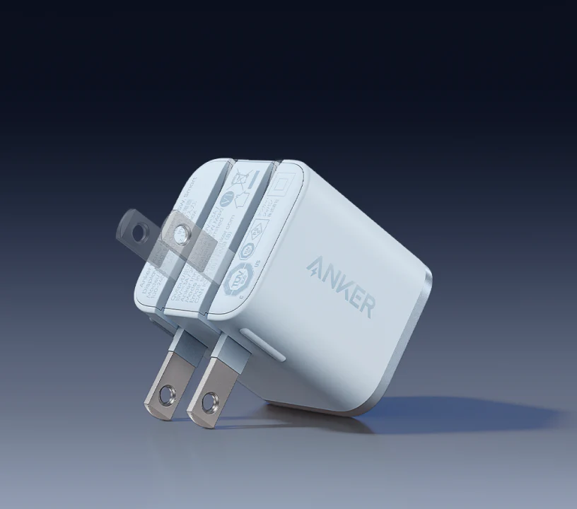 Quvvatlash qurilmasi Anker Nano Charger (45W, Smart Display, 180° Foldable) onlayn