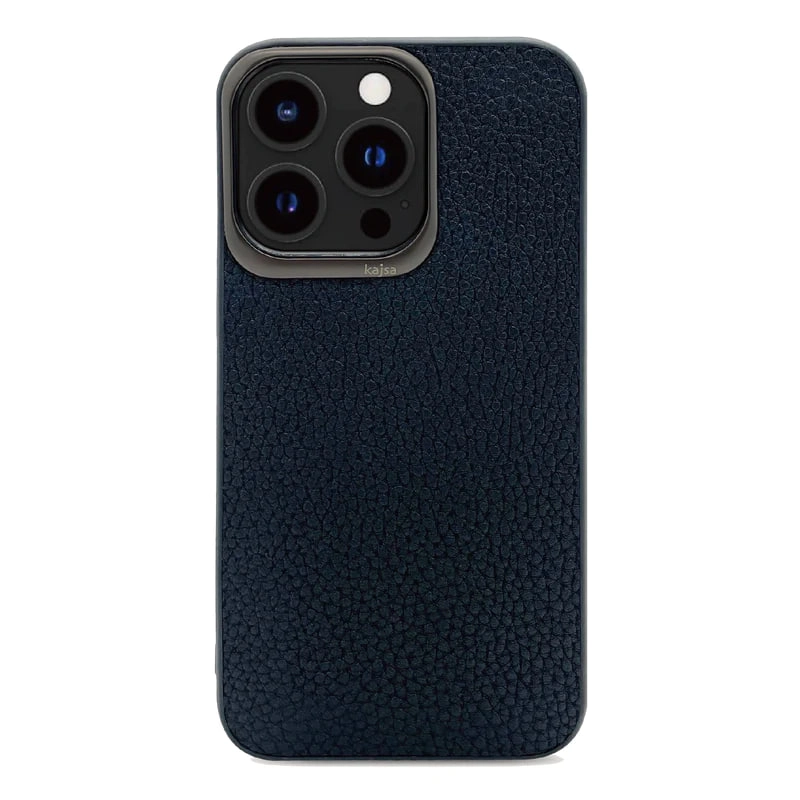 Чехол Kajsa Litchi для iPhone 13 Pro/13 Pro max, черный купить