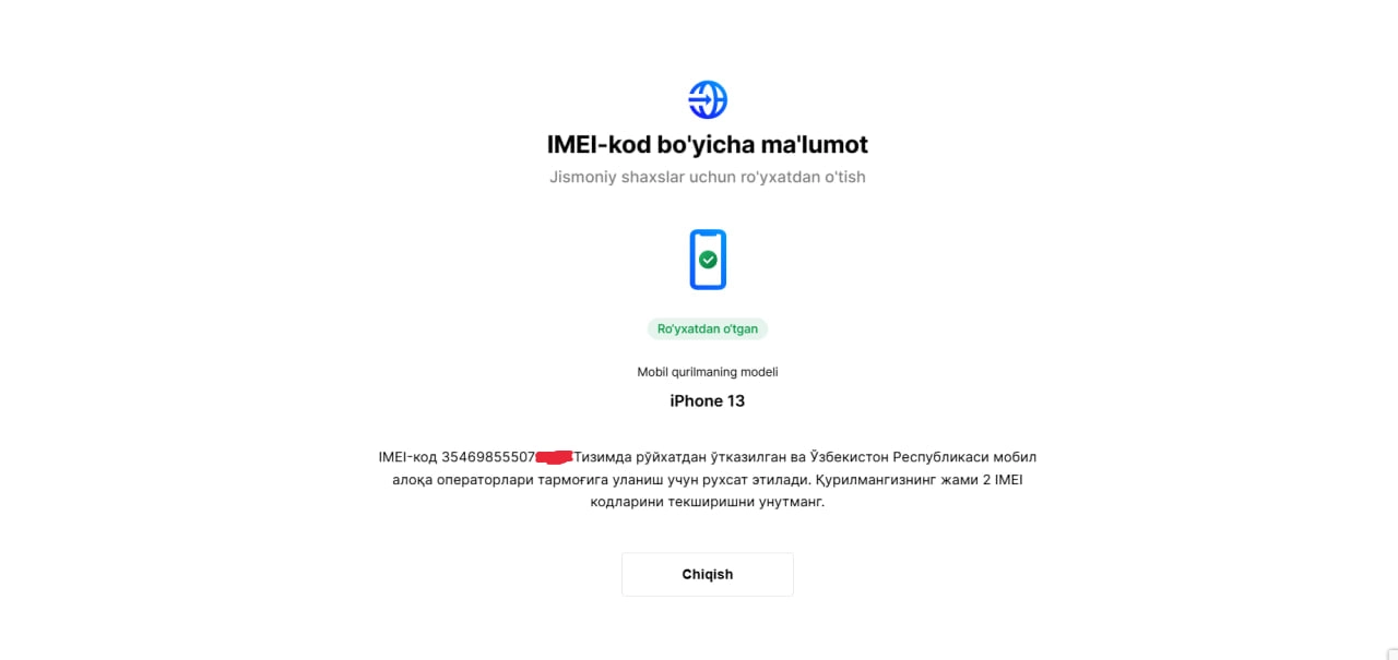 iPhone 13 128GB Midnight Smartfoni. Yangi. bo'lib to'lash