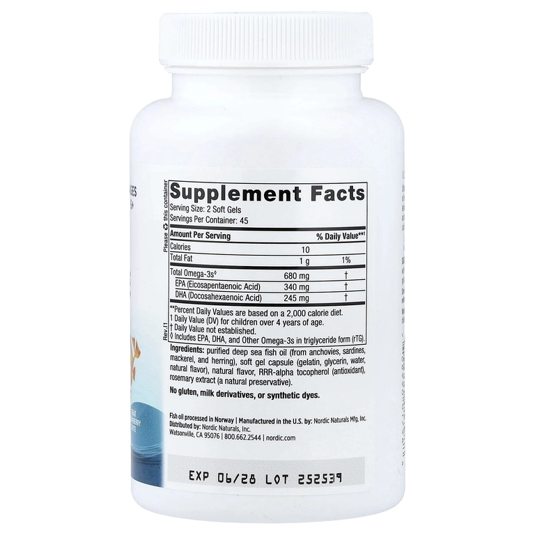 Nordic Naturals Ultimate Omega® Junior Bolalar uchun Omega-3, qulupnay ta’mi, 90 mini-kapsula (01798) arzon