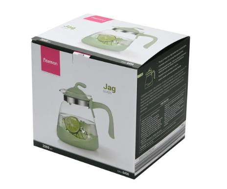 Кувшин стеклянный 2л  FISSMAN,6456 рассрочка