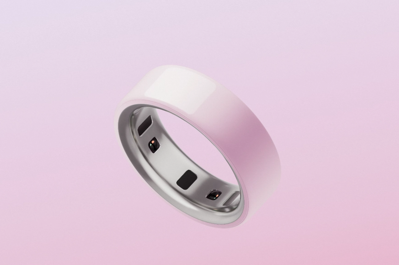 Смарт-кольцо Oura Ring 4 Ceramic, 8 размер, Pink купить