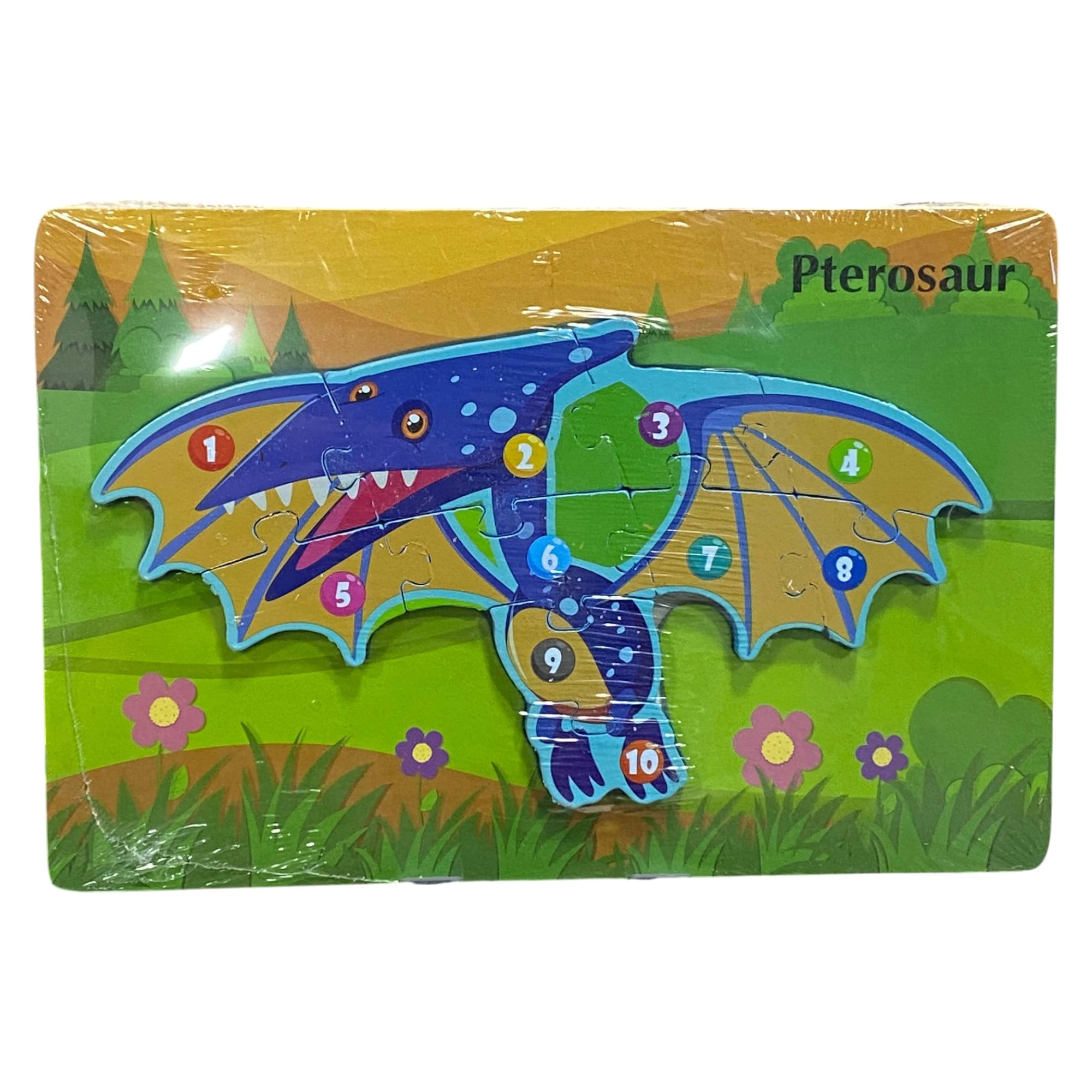 Деревянный пазл: Pterosaur купить
