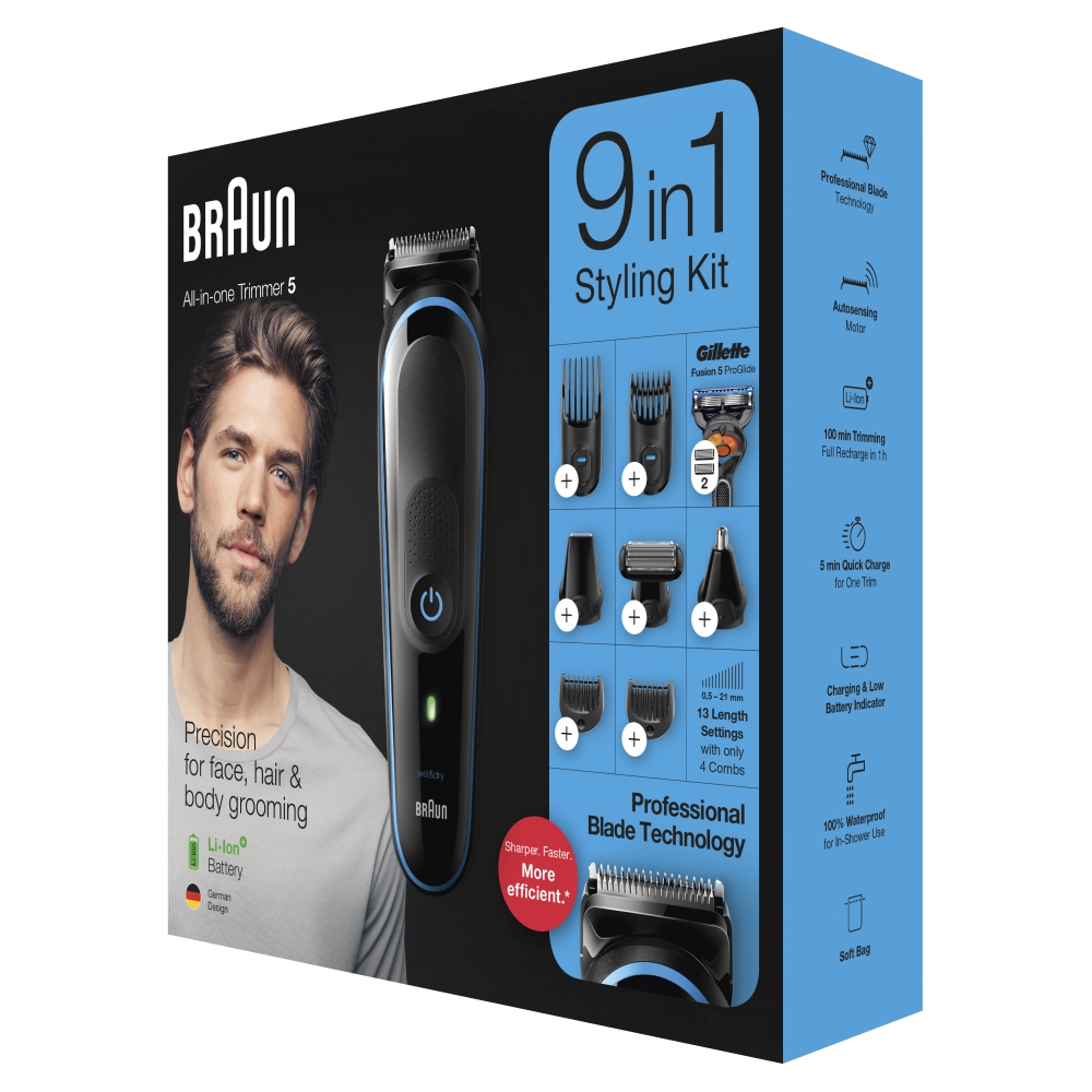 Braun MGK 5280 soch olish mashinkasi arzon