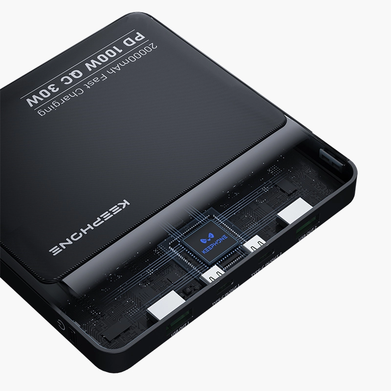 Power Bank SPEEDY MAX 20000 mAh PD 100W tezkor quvvatlashga ega tashqi akkumulyator arzon