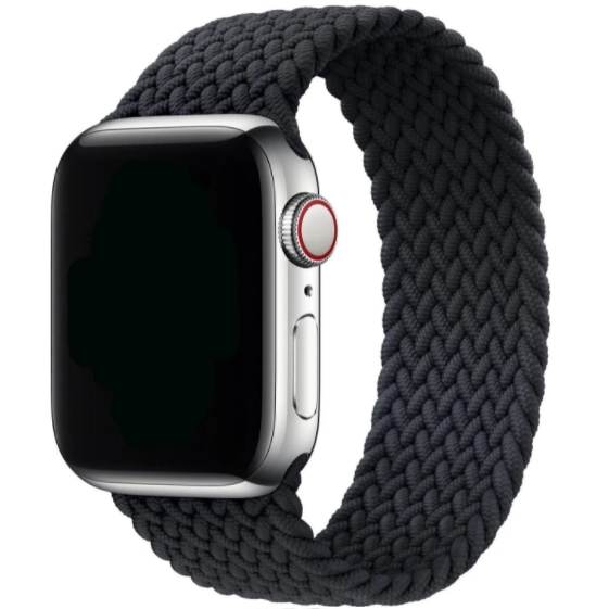 Плетеный нейлоновый монобраслет для iWatch 42 /44 мм  ( black) купить